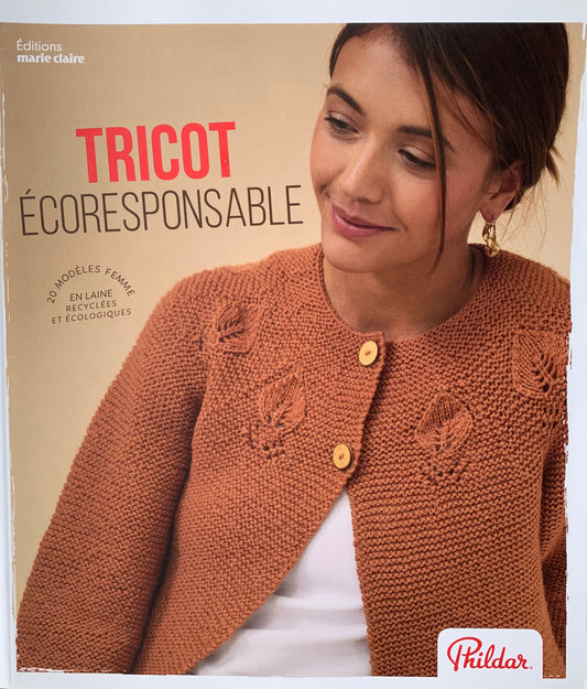 Tricot écoresponsable - 20 modèles femmes laine recyclées et écologiques