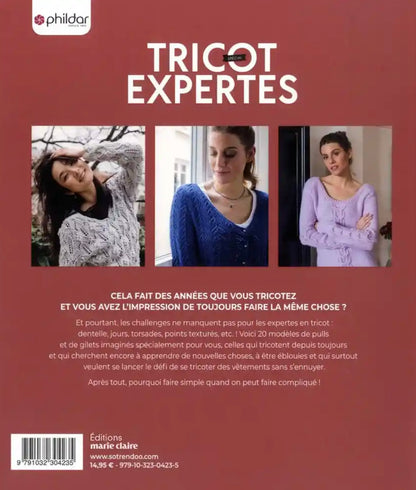 Tricot expert - livre 863 - Phildar / Marie-Claire
