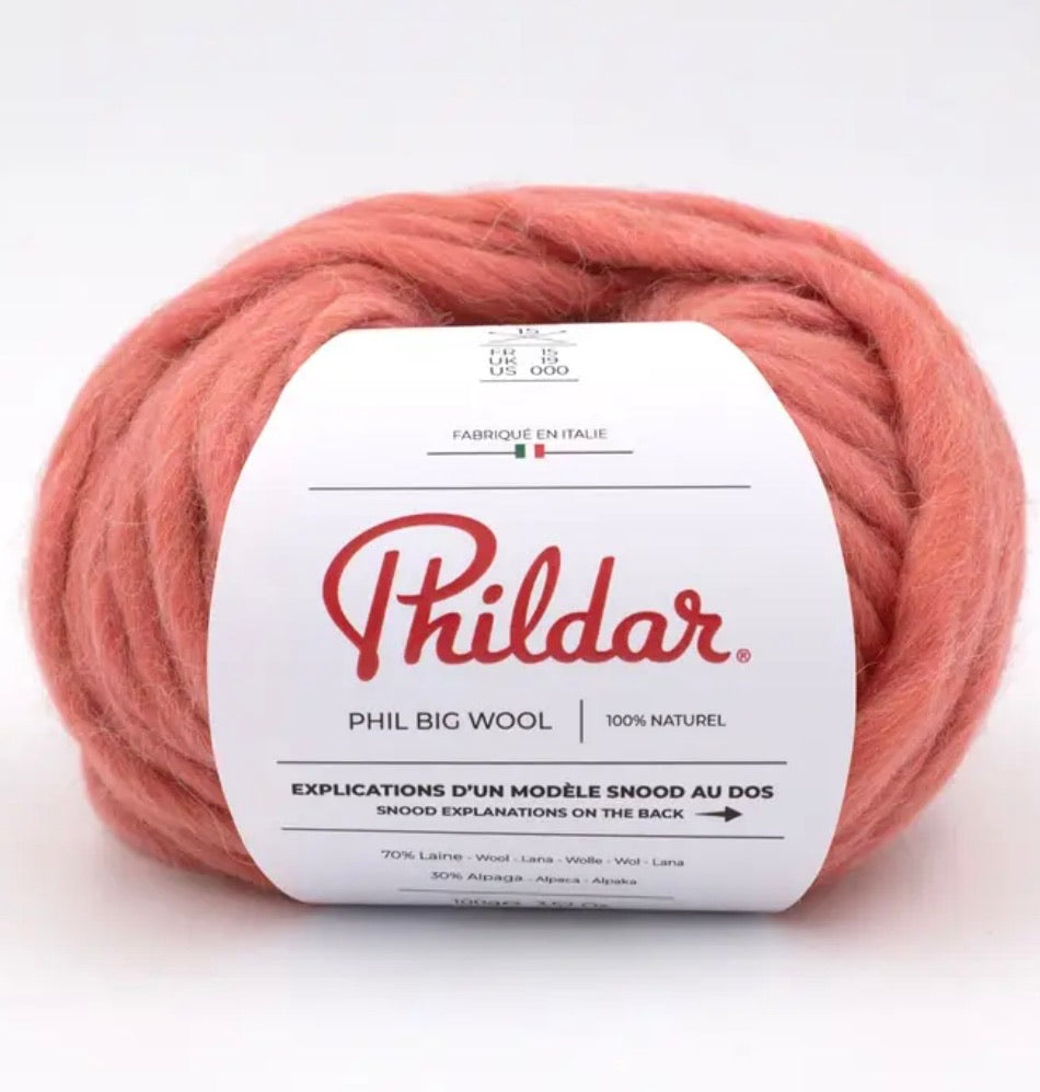 1 pelote Big Wool - couleur blush