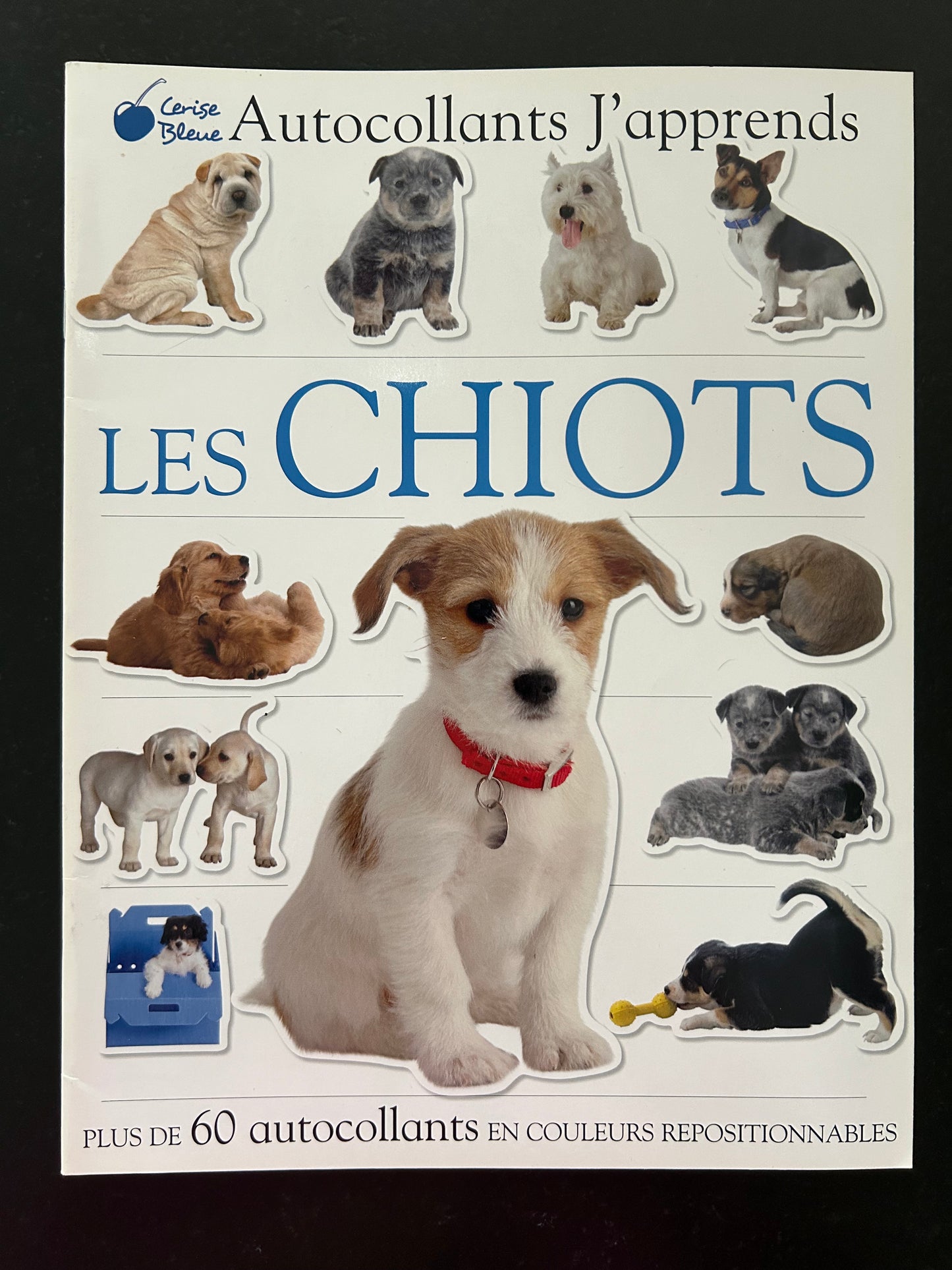 Autocollants - J'apprends les chiots