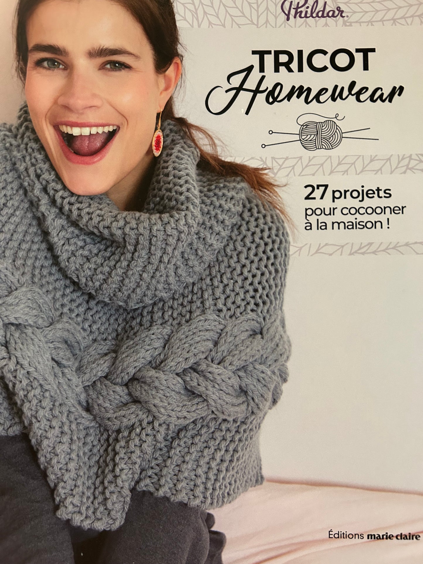 Tricot homewear - phildar éd. Marie Claire